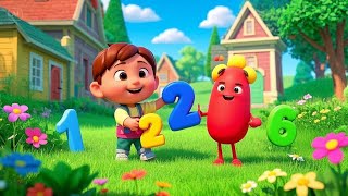 One, Two, Let’s Count to Ten! | Popular Nursery Rhyme | Educational Kids Songs