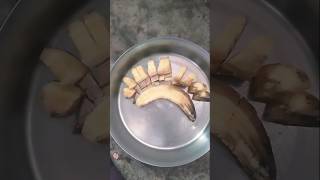 banana 🍌 😱 carving ideas 😺#fruit❤️ cutting Skills 🤤#fruitart #bananaart #shorts #ytshorts #trending