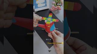 paper Cup Helicopter Making #helicopter #shorts #origamimasterpiece
