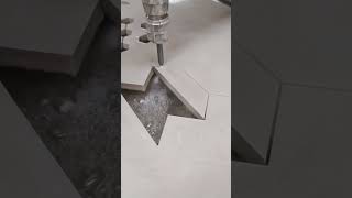 water pressurized machine to cut ceramics #shorts