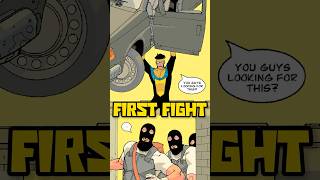 Invincible's FIRST Fight After Putting On The Costume | Invincible Season 3 #invincible #comics