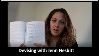 Crongton Knights Digital Workshop -  Devising with Jenn Nesbitt