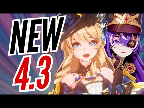 5 NEW FEATURES IN GENSHIN IMPACT 4.3 UPDATE (CONDENSED LIVESTREAM)