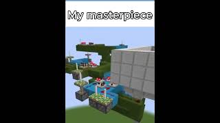 masterpiece (useless machine) #FYP #funny #challenge #funny #foryou #viralvideos #shorts #minecraft
