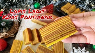 PONTIANAK'S SPECIAL LEGIT LAYER RECIPE || THOUSAND LAYERS CAKE