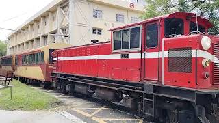 阿里山森林鐵路車庫園區：嘉義往返阿里山的火車噹噹噹