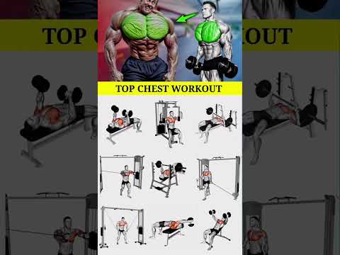 Most Effective Top Chest Workout 🔥💪#bodybuilding #chestworkout #exercise #homeworkout #gym #shorts