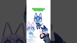 オリキャラどう森住人化 #オリキャラ #イラスト #shorts