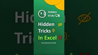 Excel Hidden Quick Tips! 🤫 Try This Quick Analysis Tool to Save Time ⏱️