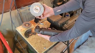 DIY ANGLE GRINDER GARAGE HACK! #shorts #diy #diyprojects #hardwork #odysseylife