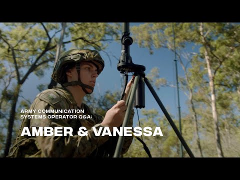 Army Communication Systems Operator Q&A: Amber & Vanessa