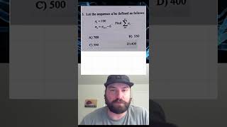 SUMMING SEQUENCES #math #tutor #precalculus #sequences #STEM