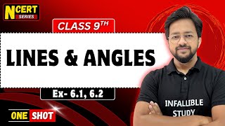 Lines and Angles Class 9 Maths | NCERT Chapter 6 Full One Shot by Surya Sir