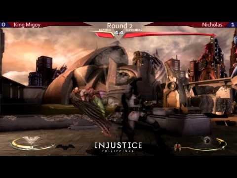 I:CAU 1 - King Migoy (Batman) vs Nicholas (Hawkgirl)