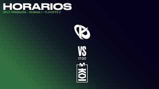 SEMANA 1 - PLAYOFFS 2 - LEC - PRIMAVERA 2025 - LEAGUE OF LEGENDS