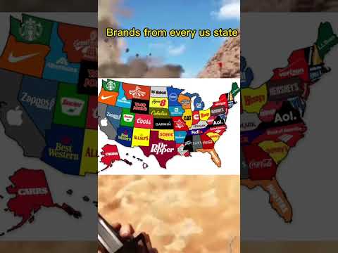 Brands from every us state #shorts