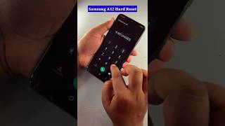 How to hard reset Samsung A12 #ytshorts #shorts