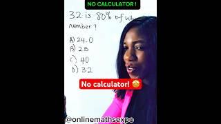 How to solve Percentage problems #viralmathshorts