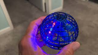 How to start and stop the flying Magic Hover Ball wonder sphere boomerang ball