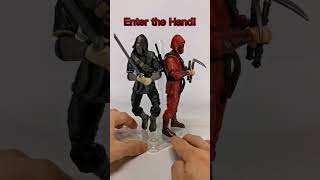 The Hand Ninja boot fix! Marvel Legends action figure mod Hasbro Pulse Exclusive