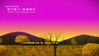 著作権フリー動画素材／商用利用可能／懐かしい田舎風景2