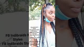 Boxbraids & 2 side braids