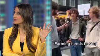 Anti-farming activist has ‘no idea’ how the world works