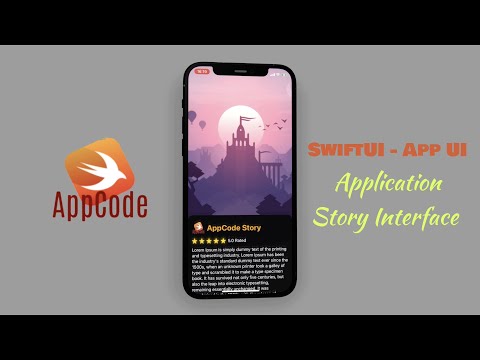 SwiftUI - App UI - Application Interface (SwiftUI Story Interface)
