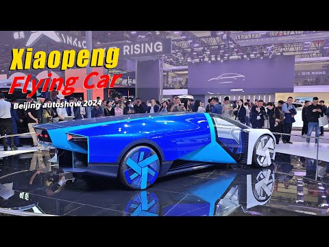小鵬飛行車亮相！ 陸空兩用增程動力，年底預售 | Xiaopeng flying car | beijing autoshow 2024