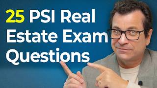 PSI Real Estate Exam (25 Practice Questions)