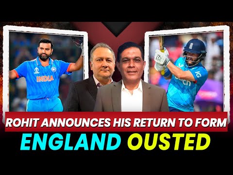 Rohit Sharma Announces His Return To Form | England Ousted | Caught Behind