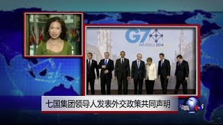 VOA连线：七国集团领导人发表外交政策共同声明