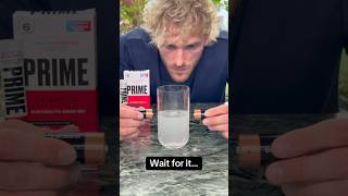 Logan Paul is a magician! #drinkprime #prime #loganpaul #primehydration #ksi #lunchly #shorts