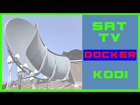 Satellite TV receiver in Docker with vdr and Kodi on linux for tv streaming in your home network