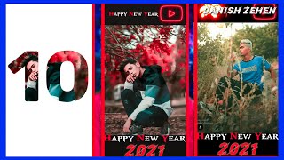 Happy New Year 2021 Whatsapp Status New Year 2021 | Happy New Year 2021 | Danish zehen/i Miss u