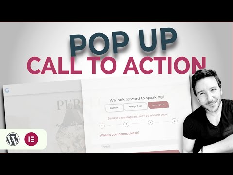 Create a call to action pop up and increase conversion using Elementor
