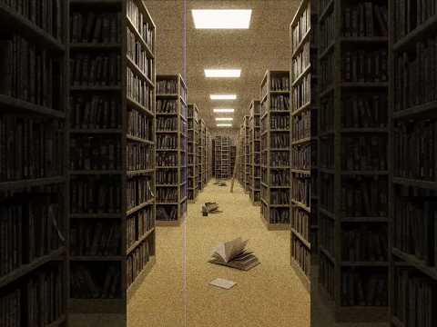 If You Get Locked Alone in a Library... Then Follow These RULES! #scary #creepypasta #backrooms
