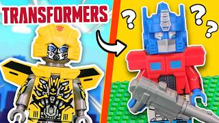 I made EVERY Transformers Character in LEGO...
