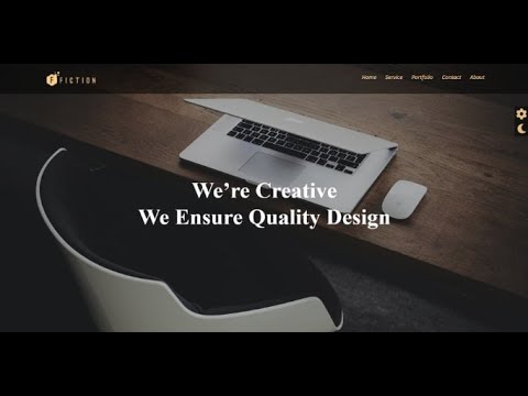 Fully Responsive website  | HTML  | CSS  | Bootstrap | JS