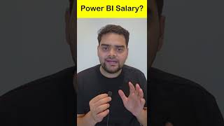 Power BI Salary | 3+ years  #powerbi #learnwidgiggs
