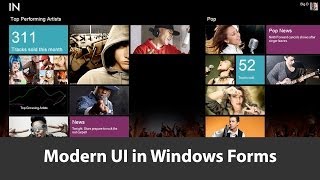 Modern UI Features in Windows Forms
