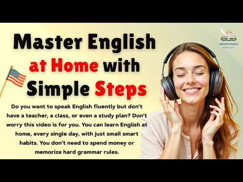 How To Learn English At Home | Graded Reader | Improve Your English | Learn English