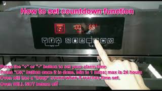 SENZ SZ-OV888-11FSS Electric Build-in Oven - MultiOven Operation Manual