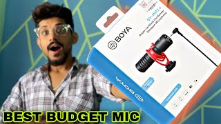 Boya BY - MM1 Mic Unboxing & Review / Best Budget Shotgun Mic Under 1000₹
