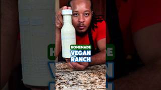 Homemade Vegan Ranch #youtubeshorts #veganrecipe #easyrecipe #plantbased #saladdressing #sauce