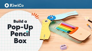 How to Build a Pop-up Pencil Box | KiwiCo Labs