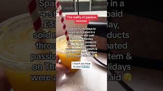 The reality of life with passive income #passiveincome #passiveincometips #passiveincomeonline #pass