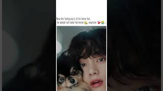 Taehyung is at his home but his home is no anymore 😭😭 #taehyungnews #taehyung #kimyeontan@BTS
