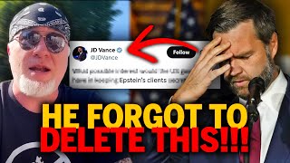JD Vance HAUNTED By Old Tweet During Epstein DISASTER