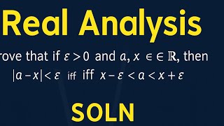 Real Analysis | Many will fail this simple Mathematical Proof